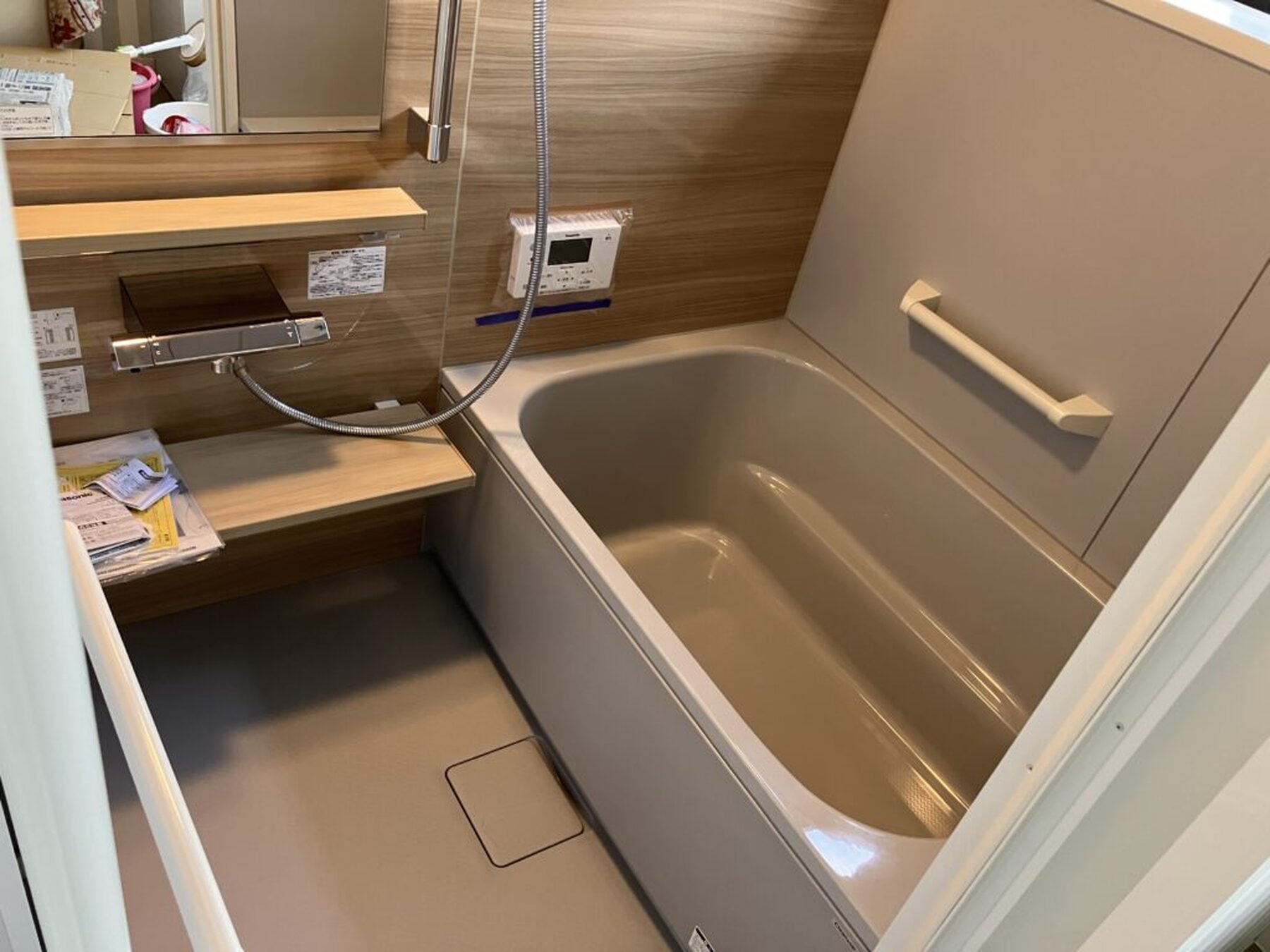 【菊池郡菊陽町】システムバスルーム施工のリフォーム写真